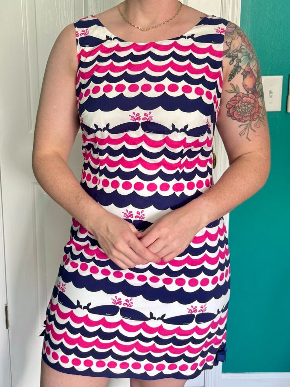 Lilly Pulitzer Whale Print Dress